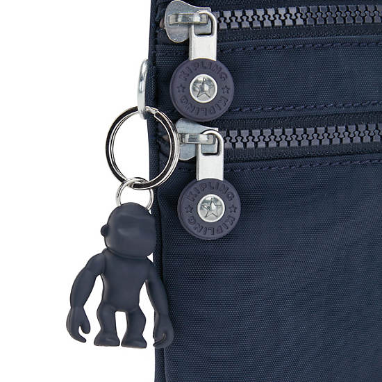 Kipling Alvar Extra Small Klassieke Mini Tassen Blauw | België 1908FD